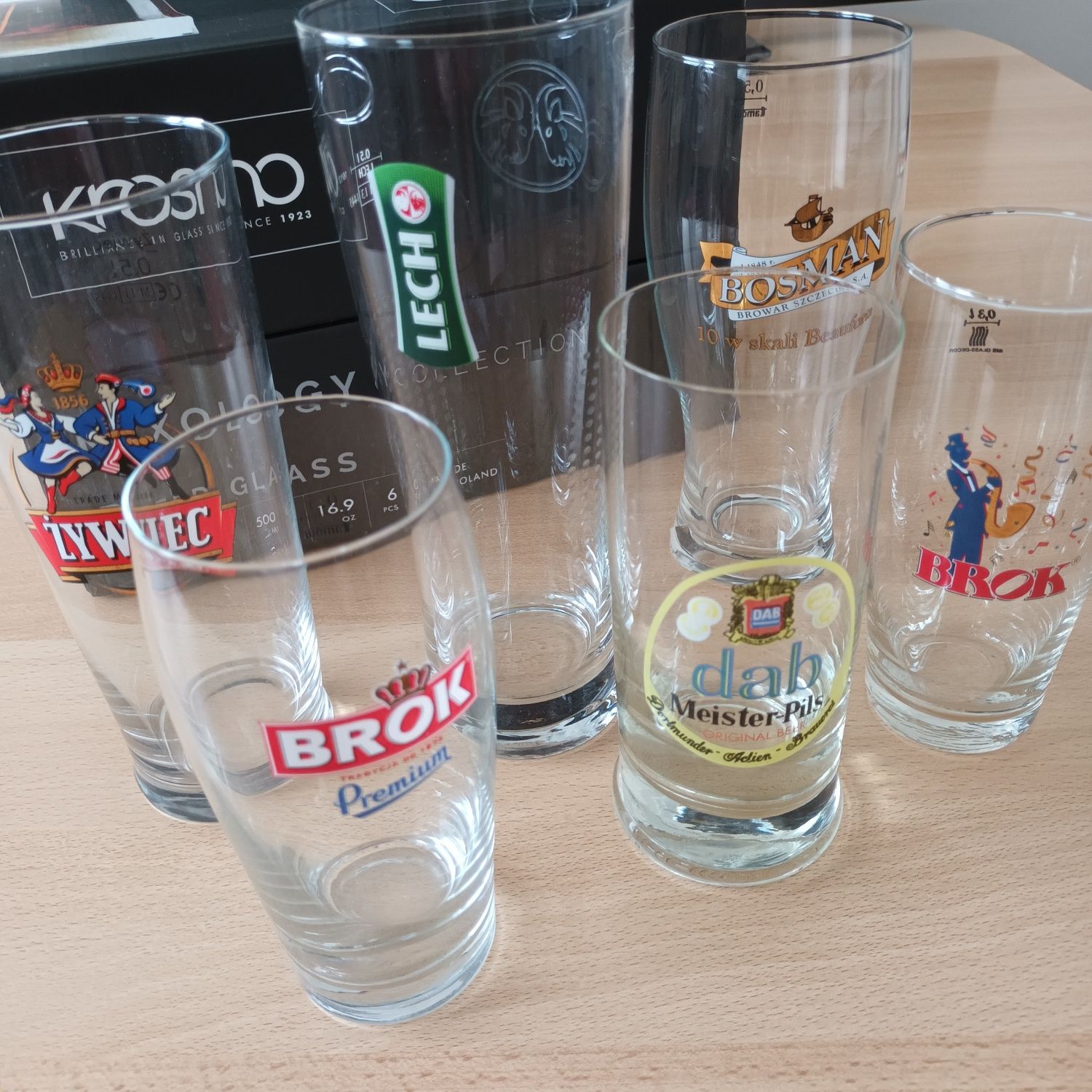 Szklanki do piwa 6 sztuk