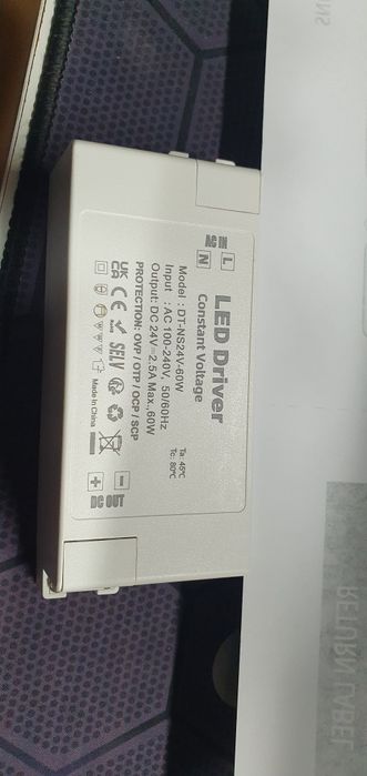 Transformador Led driver 24v 60w