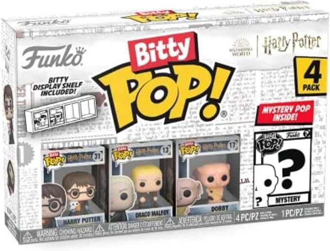 4 Funko Bitty Pop! Harry Potter