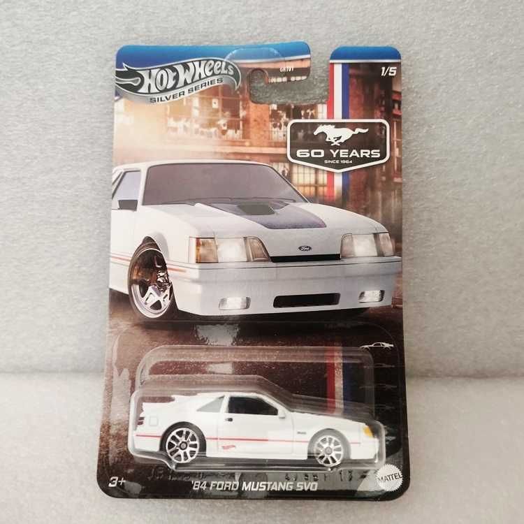'84 Ford Mustang SVO Hot Wheels Silver Series 60 Years