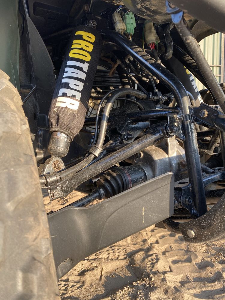 Квадроцикл honda trx350 з прицепом