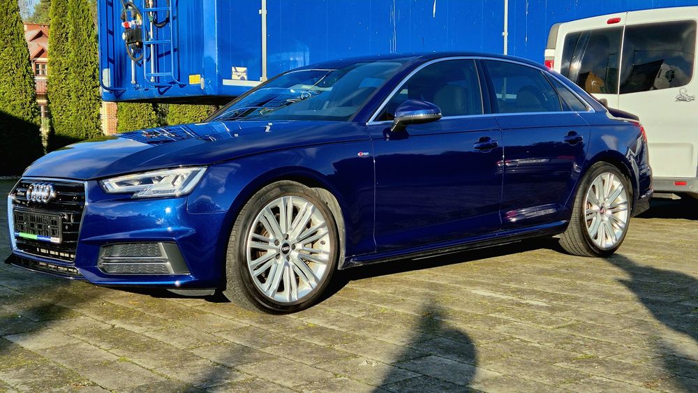Audi A4 B9 2017 CYMC 252KM quattro sline