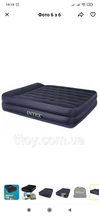 Надувная кровать
