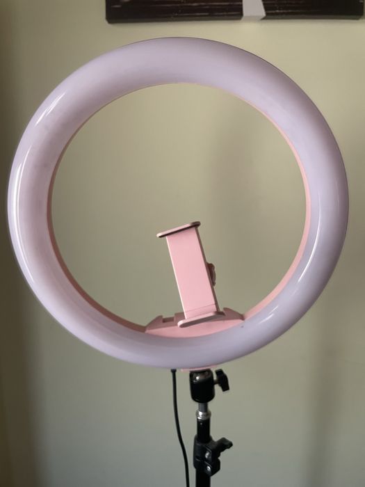 Ring light com tripé