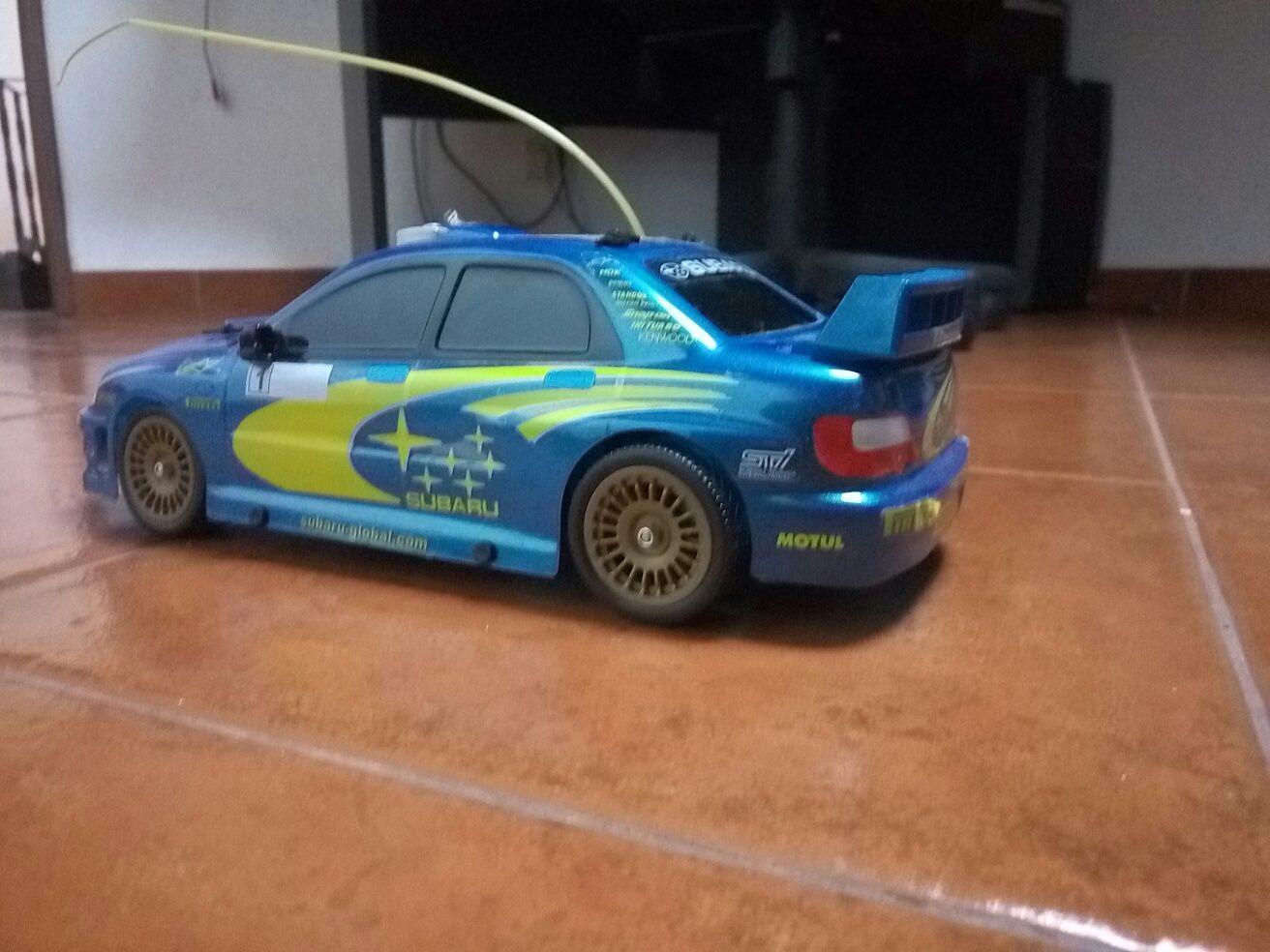 Subaru wrc rc modelismo, controlo remoto, telecomandado