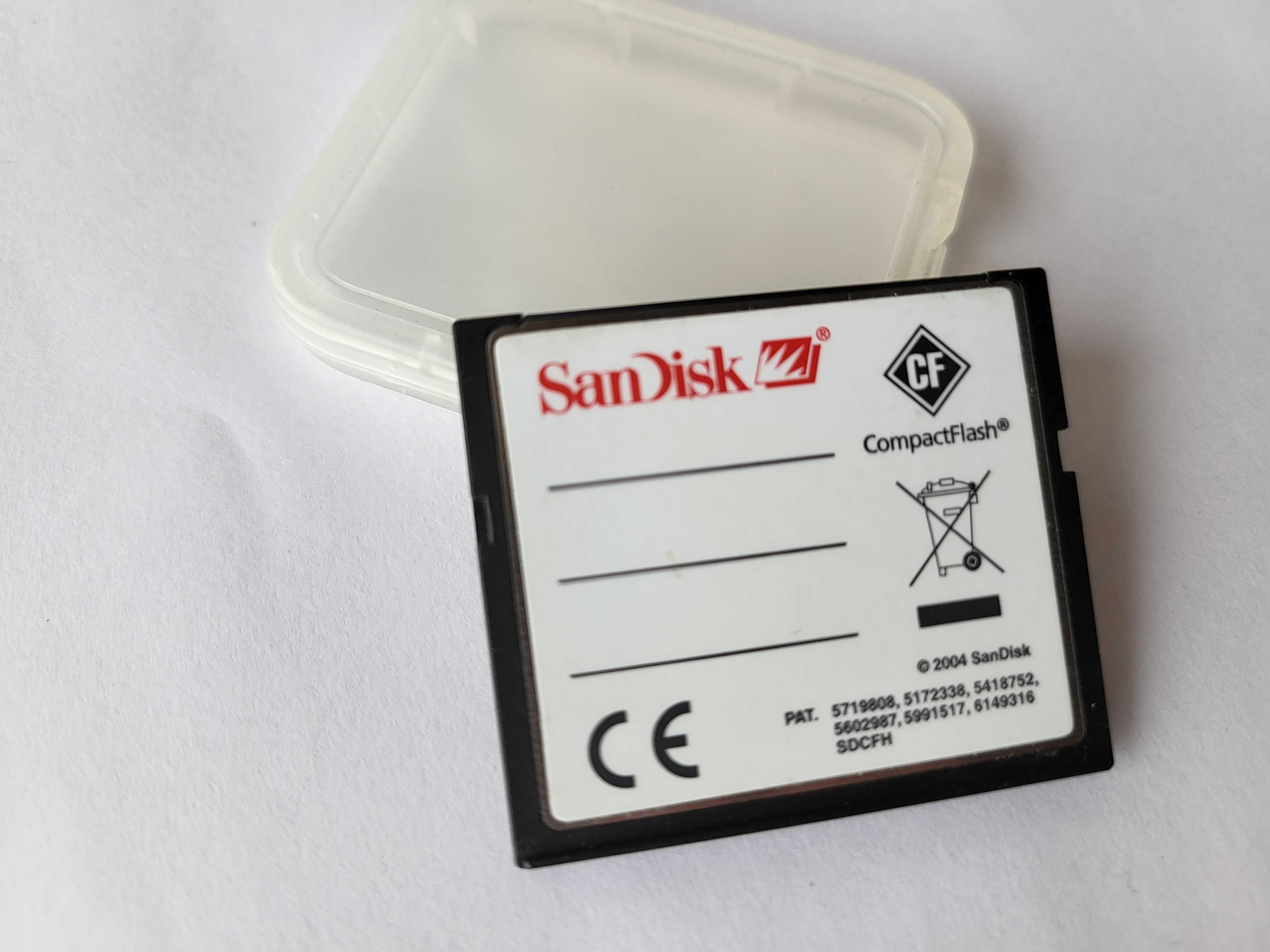 Karta pamięci CF 8GB CompactFlash SanDisk Ultra II