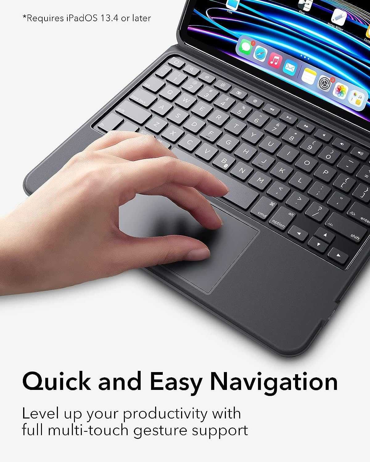 ESR Ascend iPad Pro 11 Air 5 Air 4 etui klawiatura touchpad
