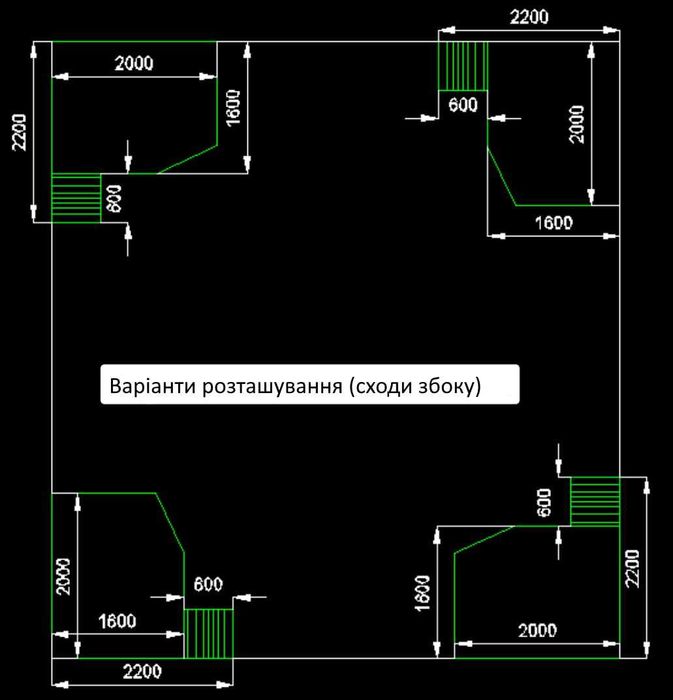 Двоярусне робоче спальне місце. Меблевий комплект