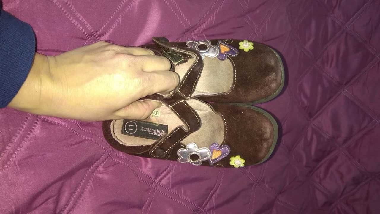 Туфли на девочку размер 11