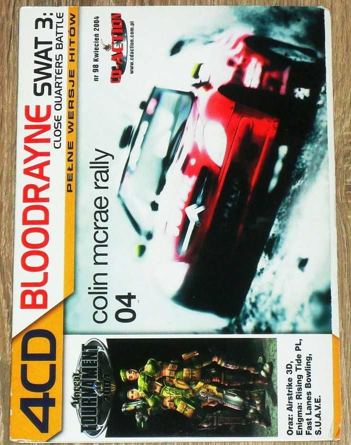 Gra Bloodrayne, bonusy, patche, programy, wydanie CD-ACTION 3 CD