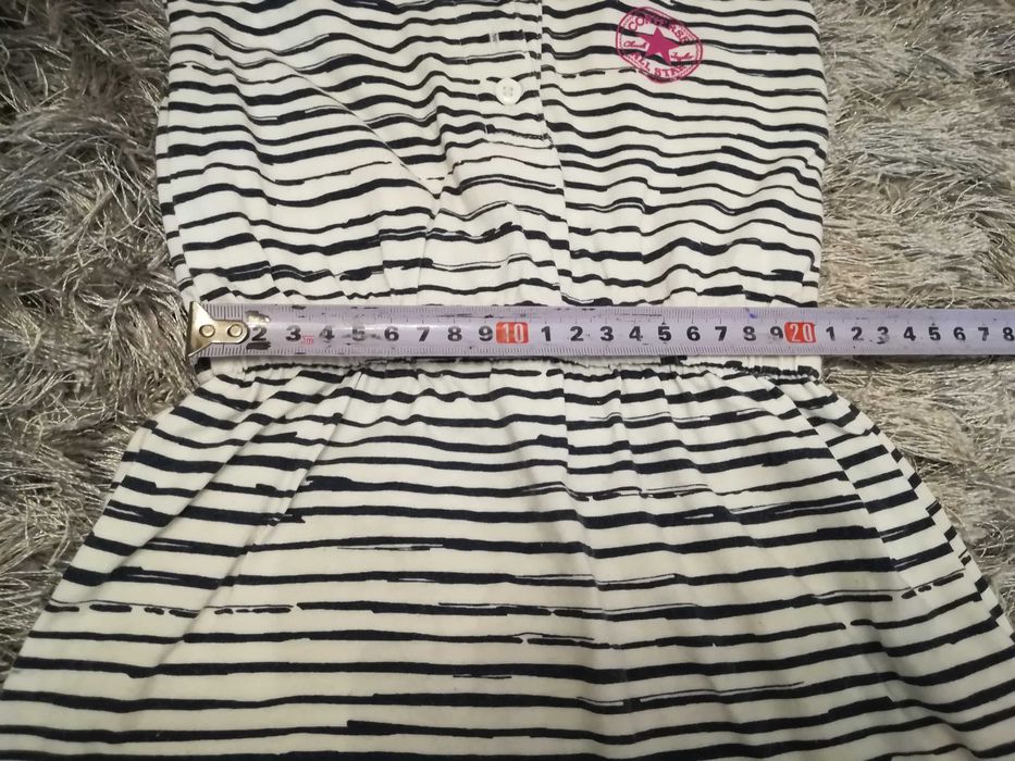 Sukienka, tunika letnia 85-90. Converse biało-granatowo-różowa. Nowa