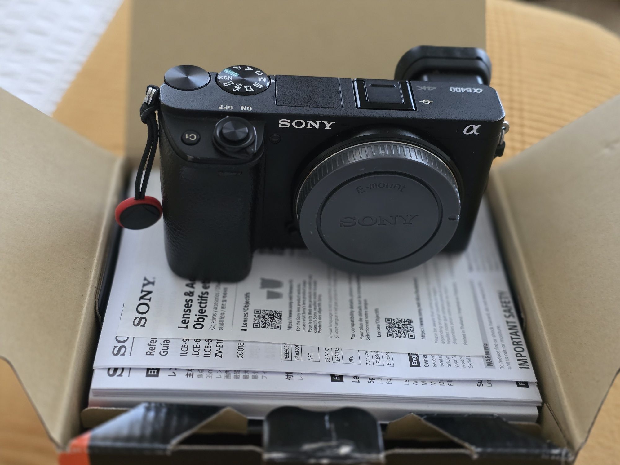 Sony a6400 como nova.