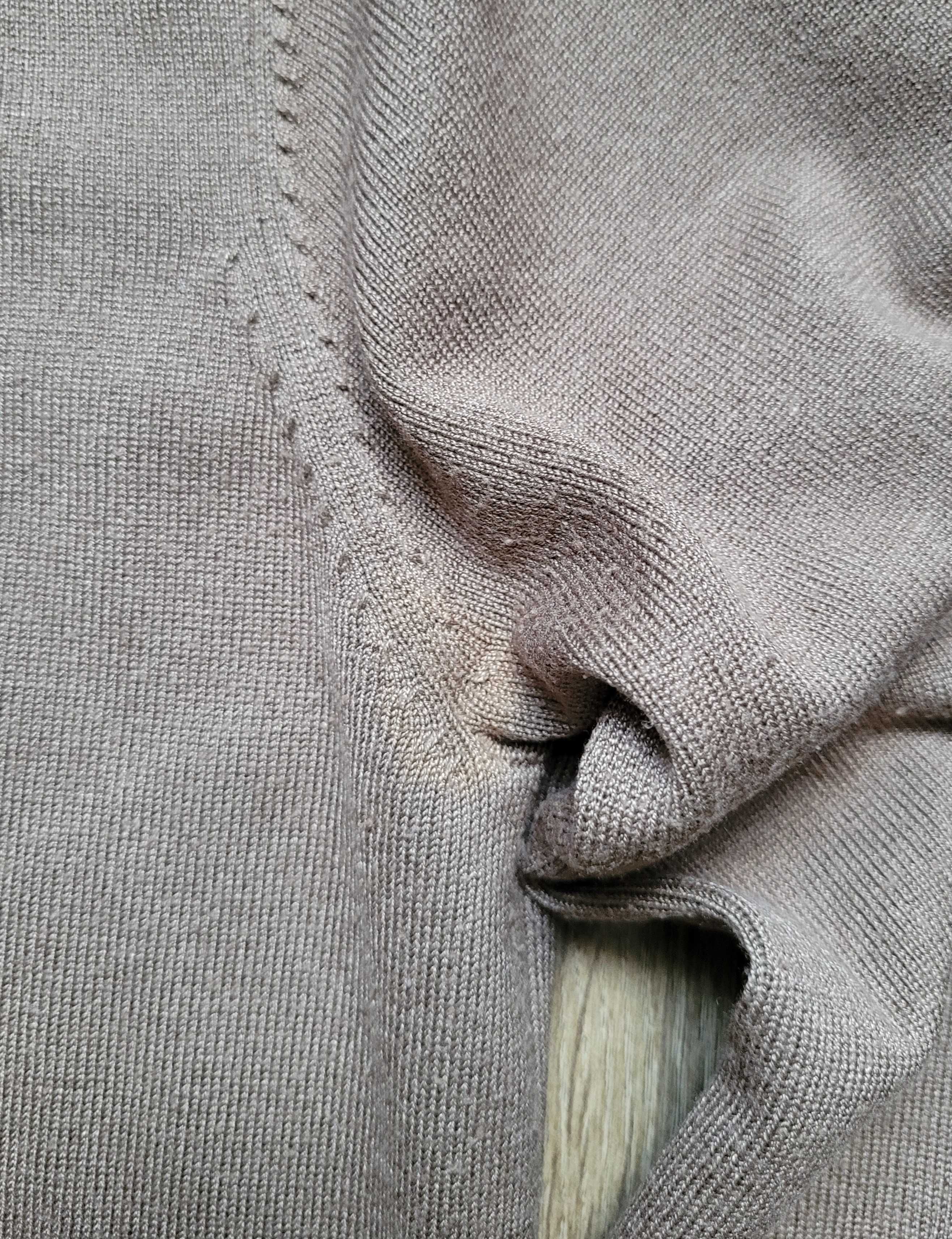 męski sweter Gianni Feraud 70% wiskoza L camel wielbłądzi jasny brąz