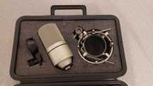 Mikrofon pojemnościowy MXL 990 + cały zestaw (uchwyty/popfilter)