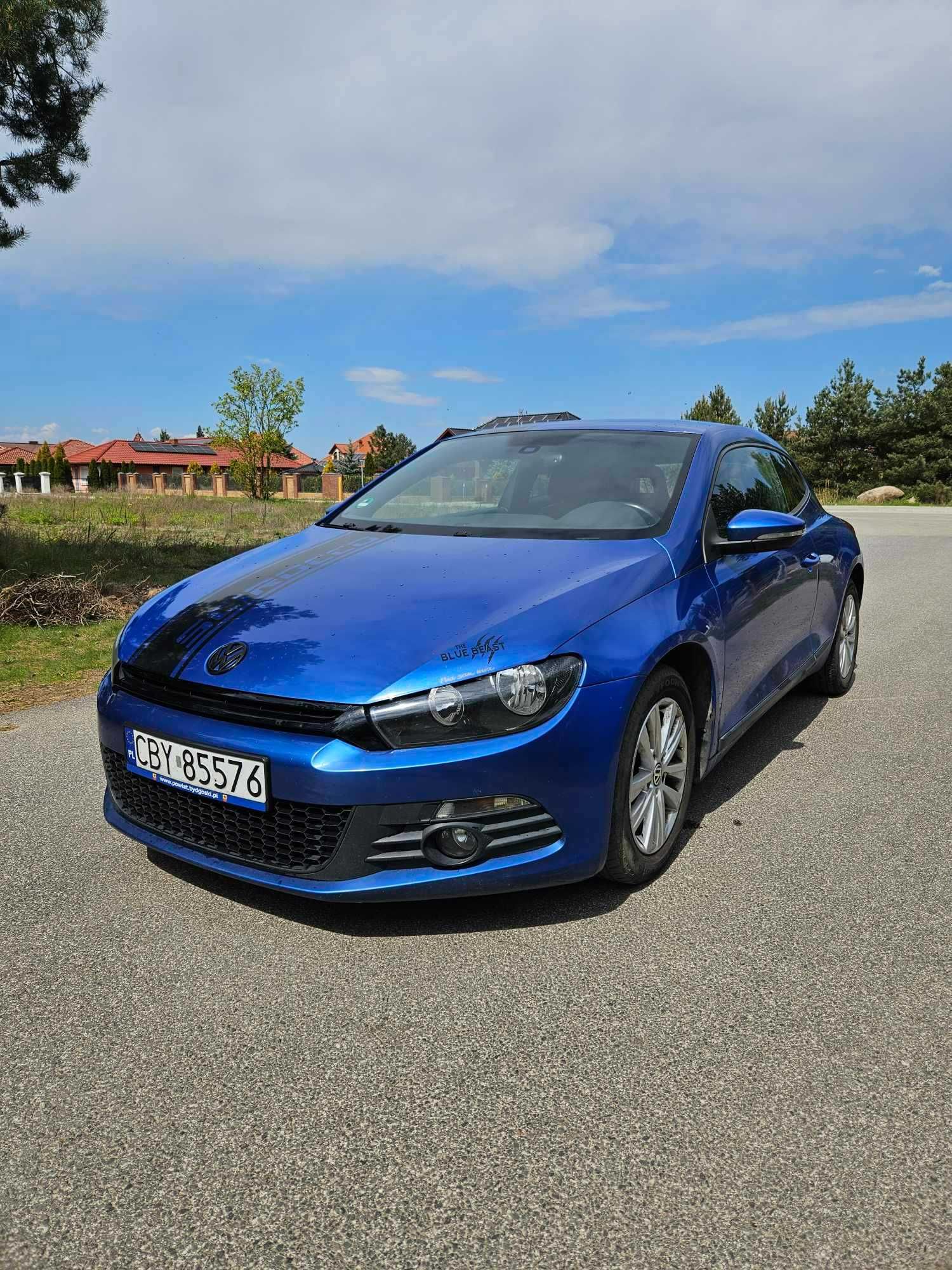 Volkswagen Scirocco 1.4 TSI Super niebieski kolor! Bardzo dobry stan!