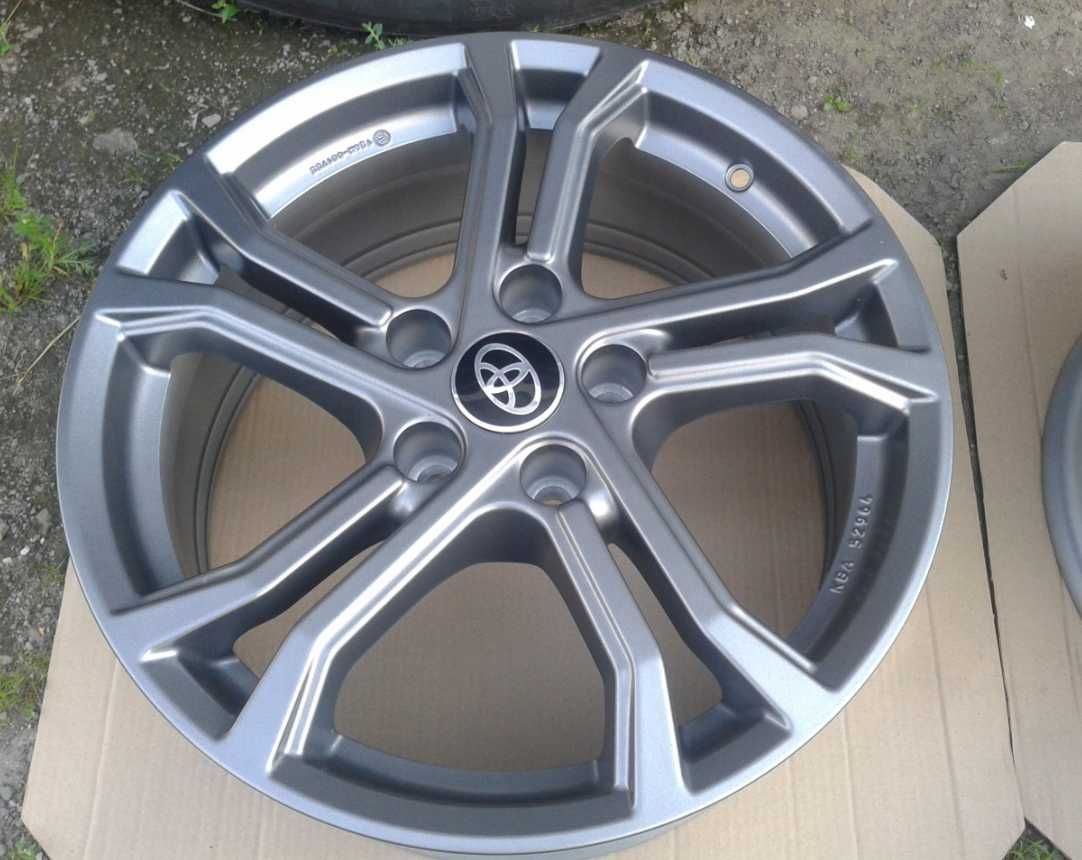 oryginalne felgi nowe r17 szare toyota auris corolla avensis verso chr