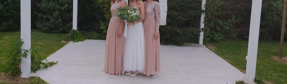 Sukienka druhna rozm. 38