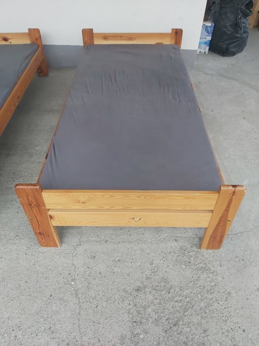 Sz-n dostawa gratis ŁÓŻKO sosnowe ŁÓŻKA drewniane + materac ( 50 zł  )