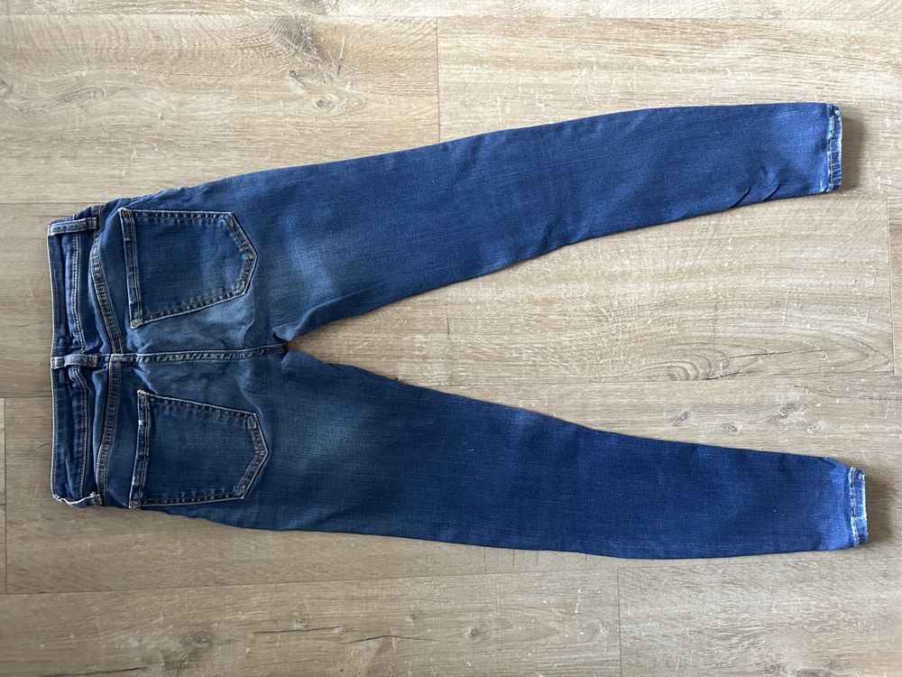 Spodnie jeansy rurki slim Zara 34 XS