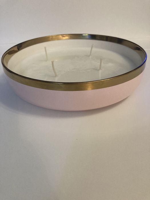 Świeca w sojowa w misie ceramicznej unikat