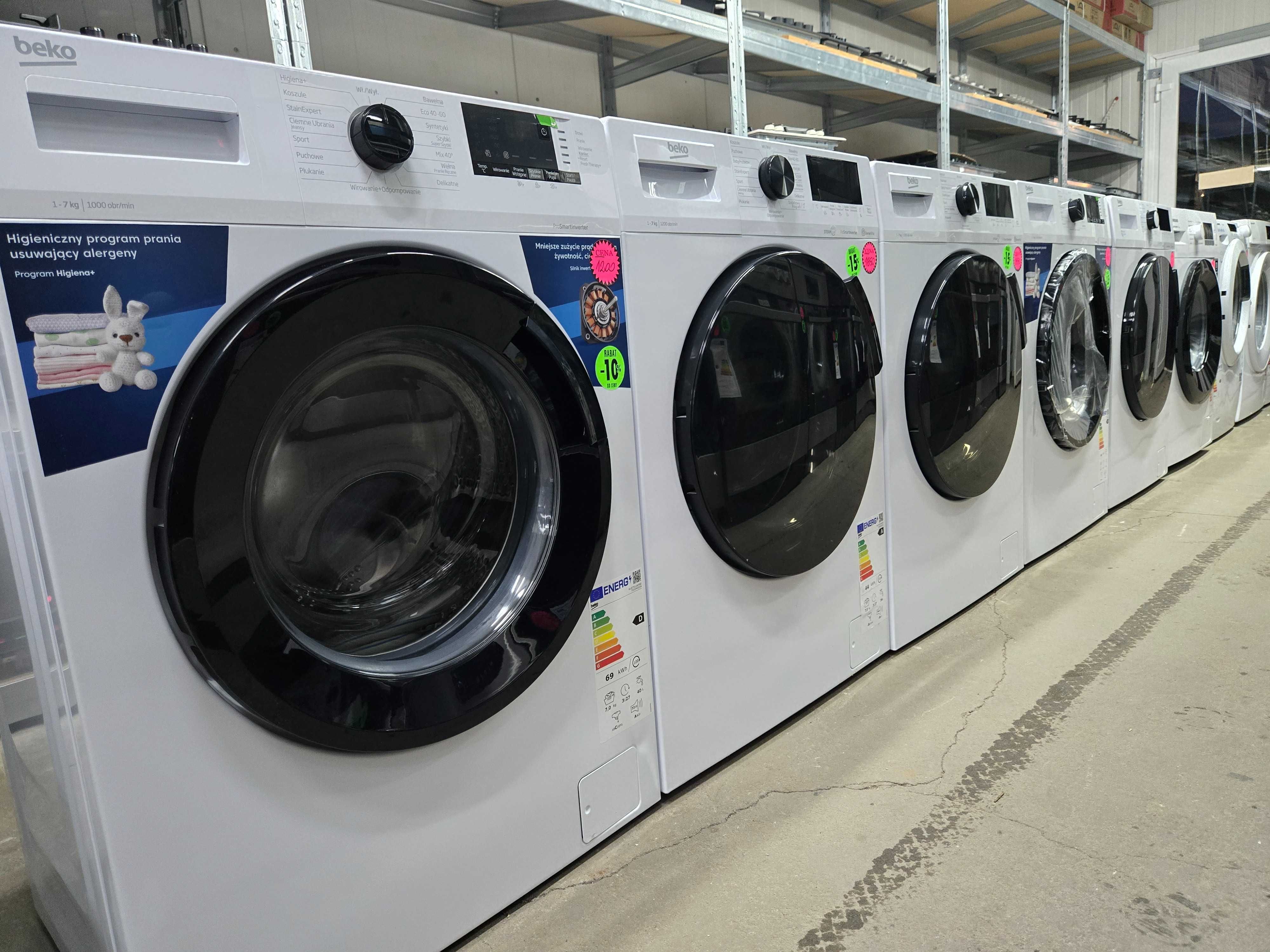 JANKI AGD Pralka Beko wue7512wpbe