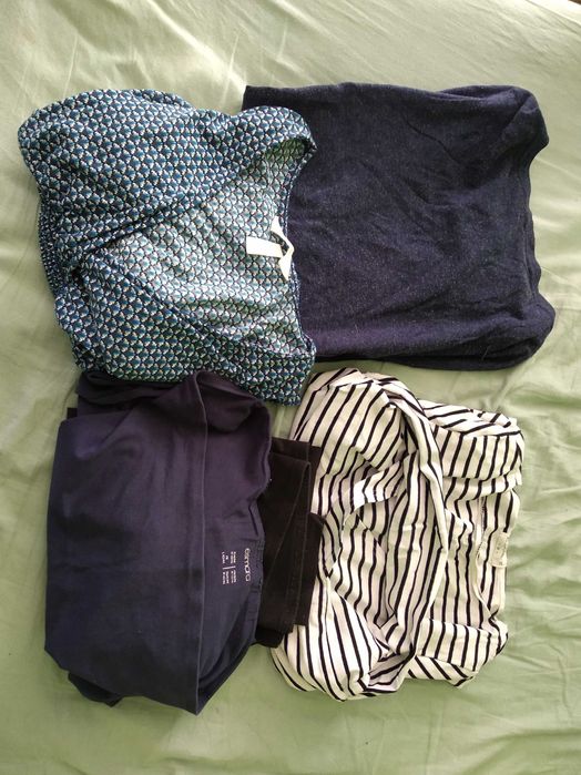 Ubrania ciążowe M - sukienka, bluzki, krótkie spodenki Esmara