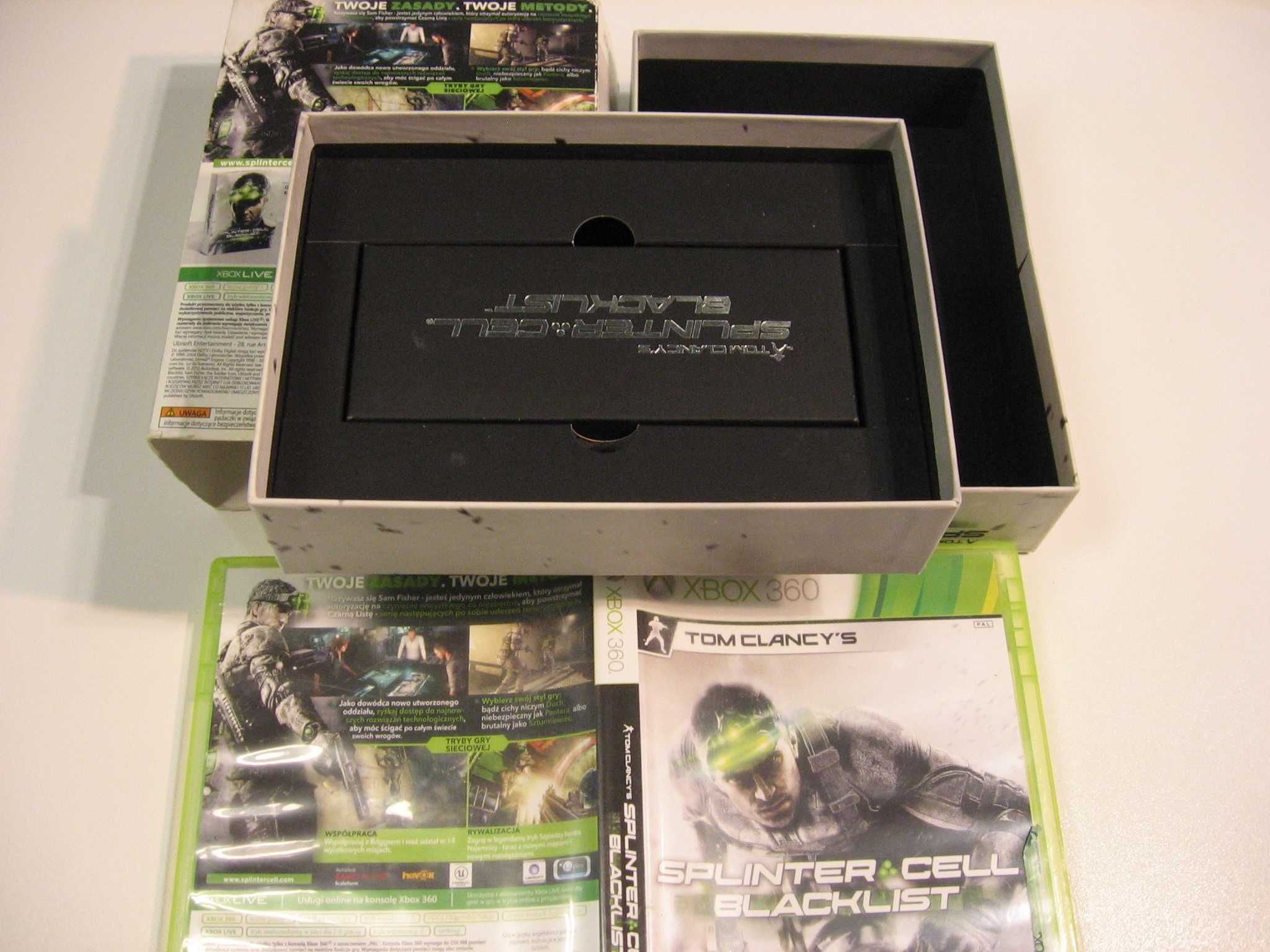 Tom Clancys Splinter Cell Blacklist Edition GRA Xbox 360 - Opole 3103