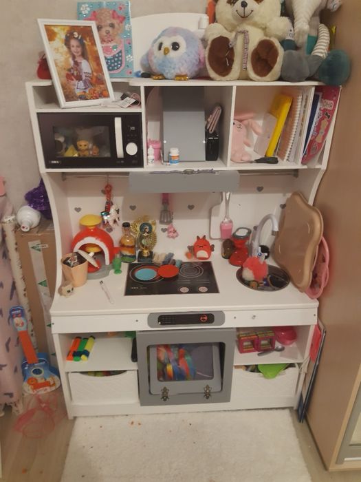 Дитяча деревʼяна кухня. 90*120. Стан чудовий