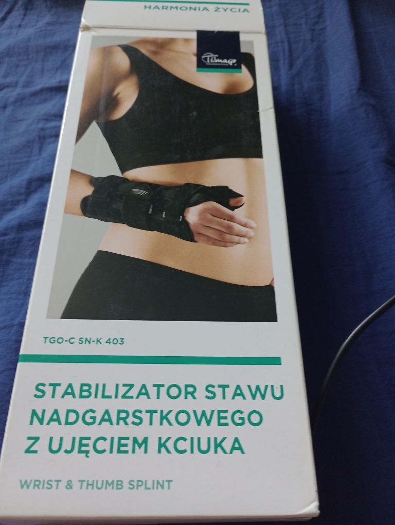 Orteza-Stabilizator stawu nadgarstkowego z ujęciem kciuka M