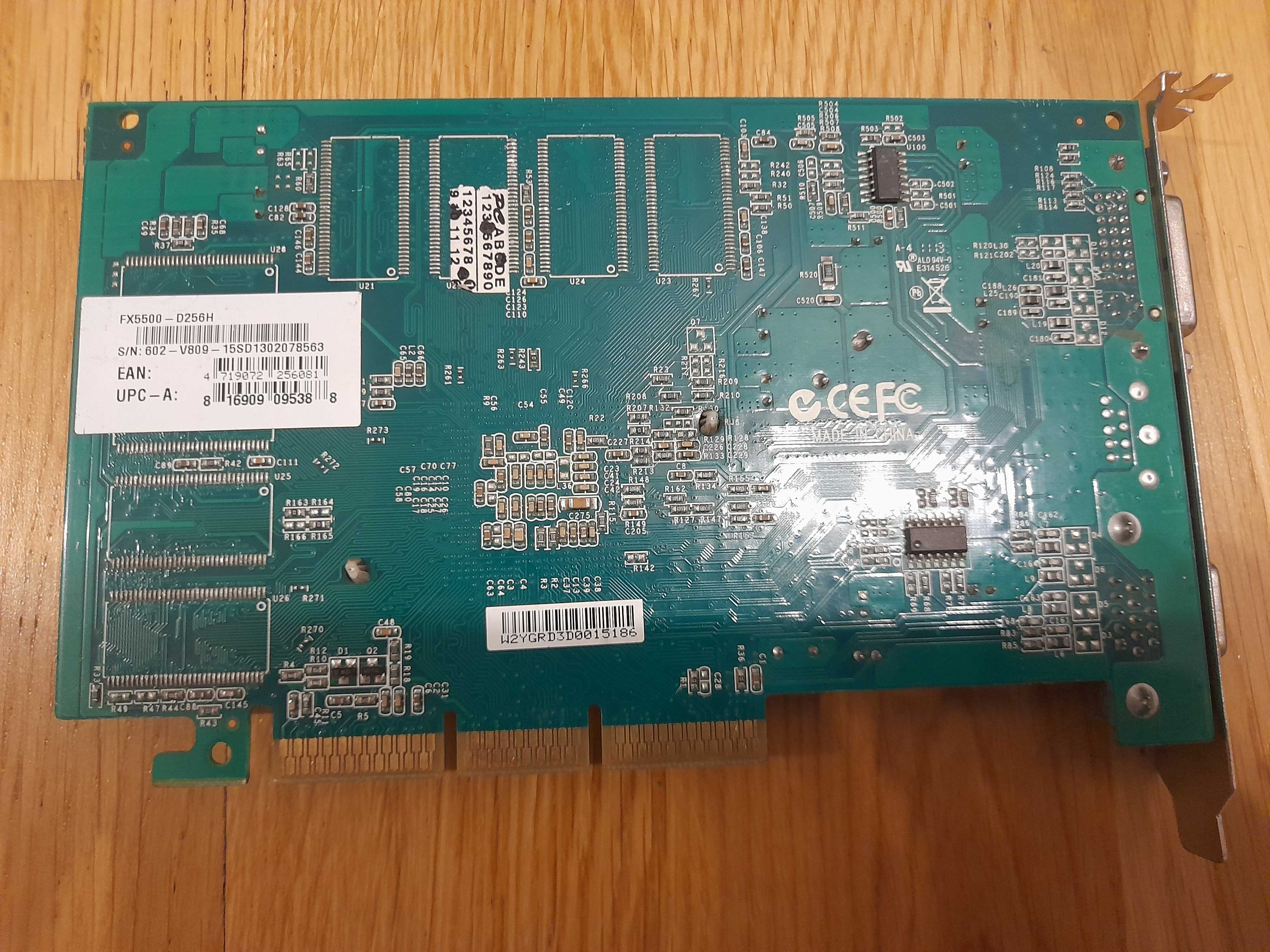 Karta graficzna MSI GeForce FX5500 AGP 8x 256MB