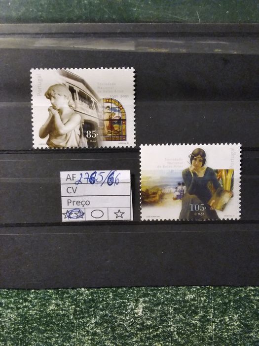 2001.      100 Anos Da Sociedade Nacional Das Belas Artes MNH **