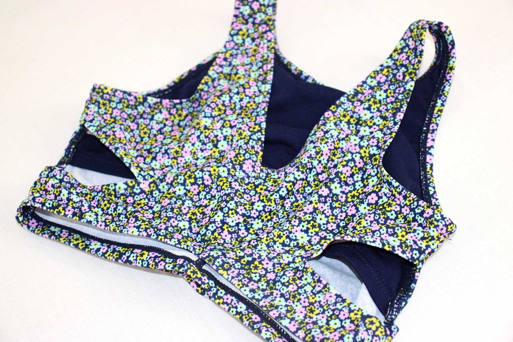 s8 PAGE ONE Dziewczęca Góra Kostiumu Sportowy Biustonosz Top 134/140