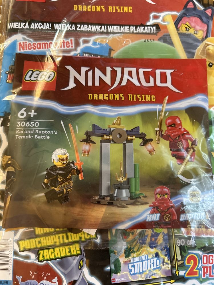 Lego Ninjago Kai and Rapton’s Temple Battle