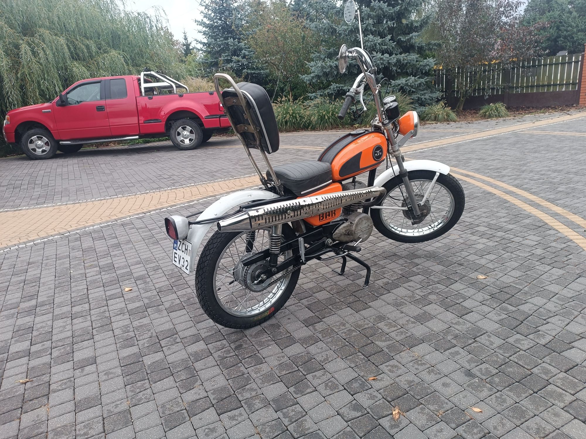 WSK bąk 125 zamiana zamienię motocykl quad cross prl auto bus