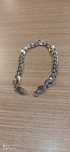 Pulseira Prateada Nova de 10 mm / 20cm