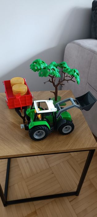 Playmobil, Country, Duży traktor z przyczepą, 6130