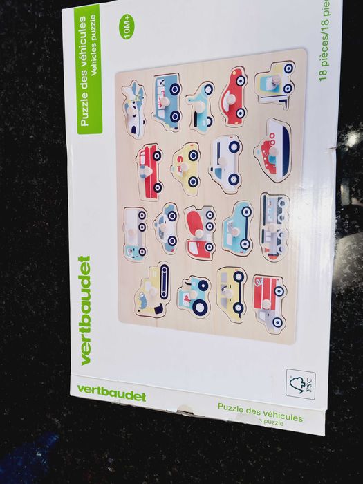 Brinquedo de cncaixe veículos Vertbaudet