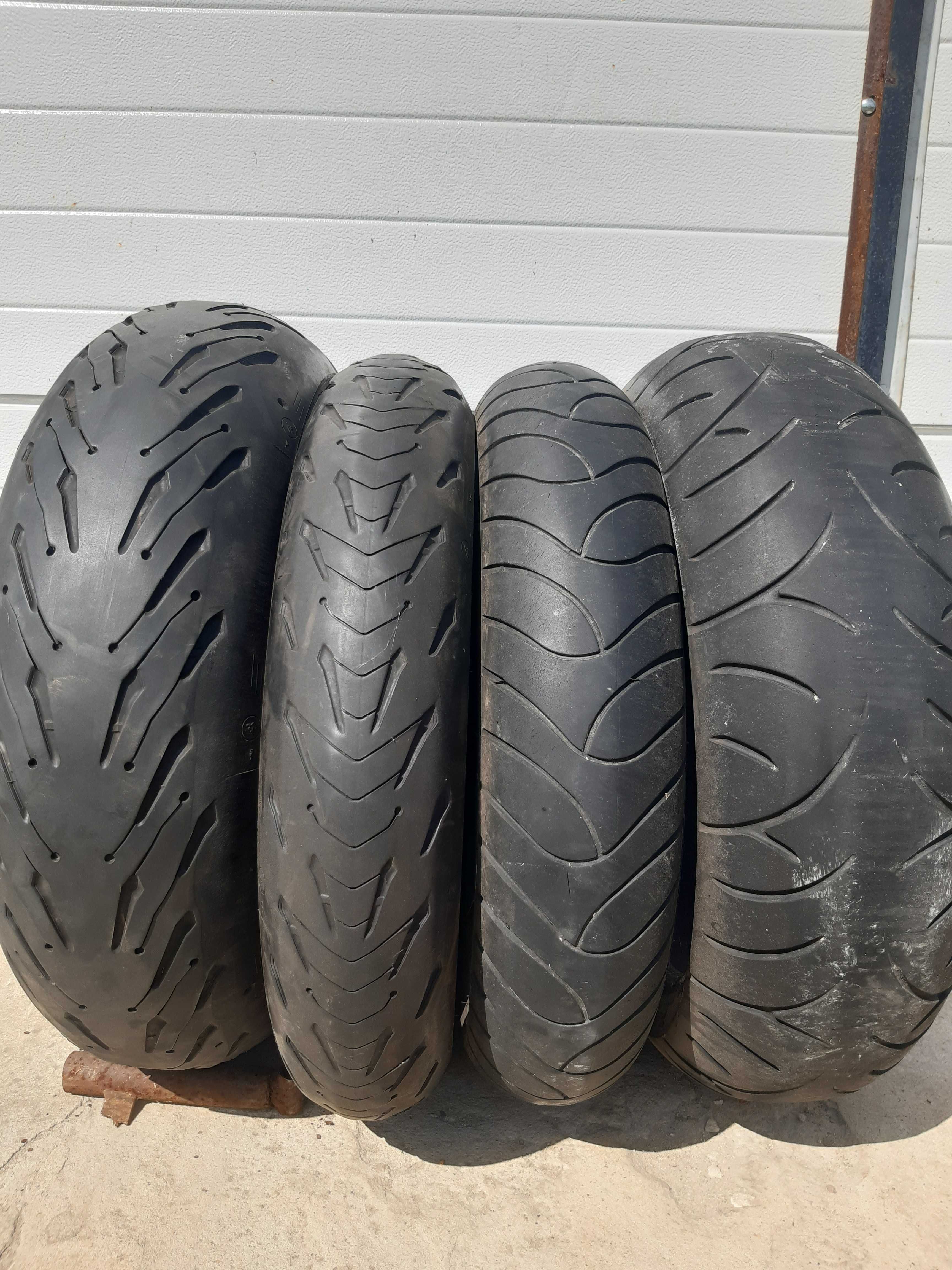 180/55 ZR17 120/70 ZR17 Bridgestone, Michelin