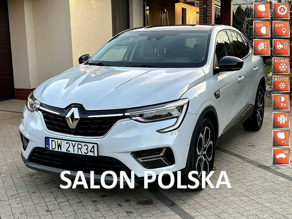 Renault Arkana Renault Arkana 1.3 tce 140KM Automat Bardzo Ładny Salon Polska Zamiana