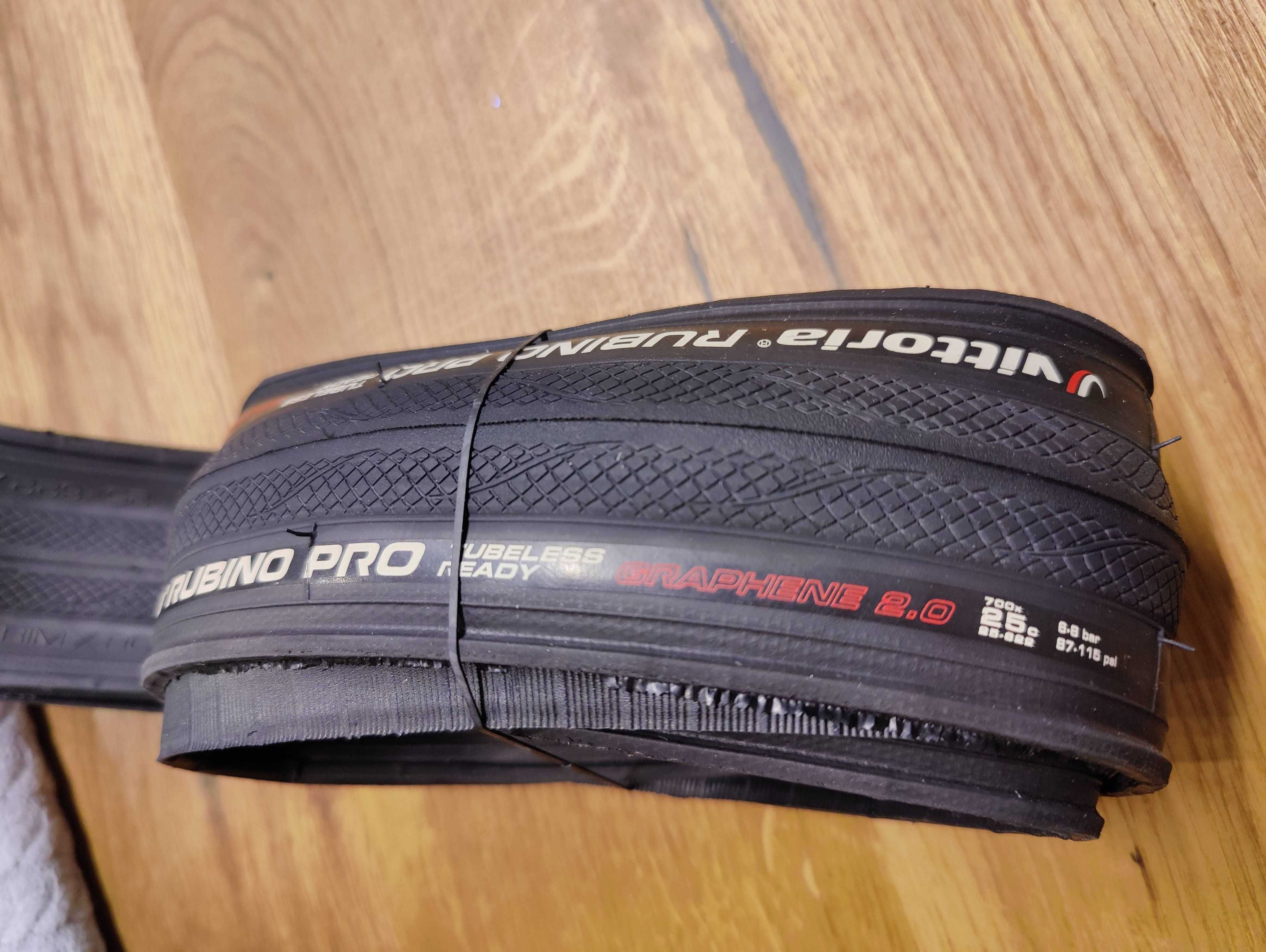 Vittoria Rubino Pro G2.0 700x25c Tubeless ready (TLR) zwijana, 2szt