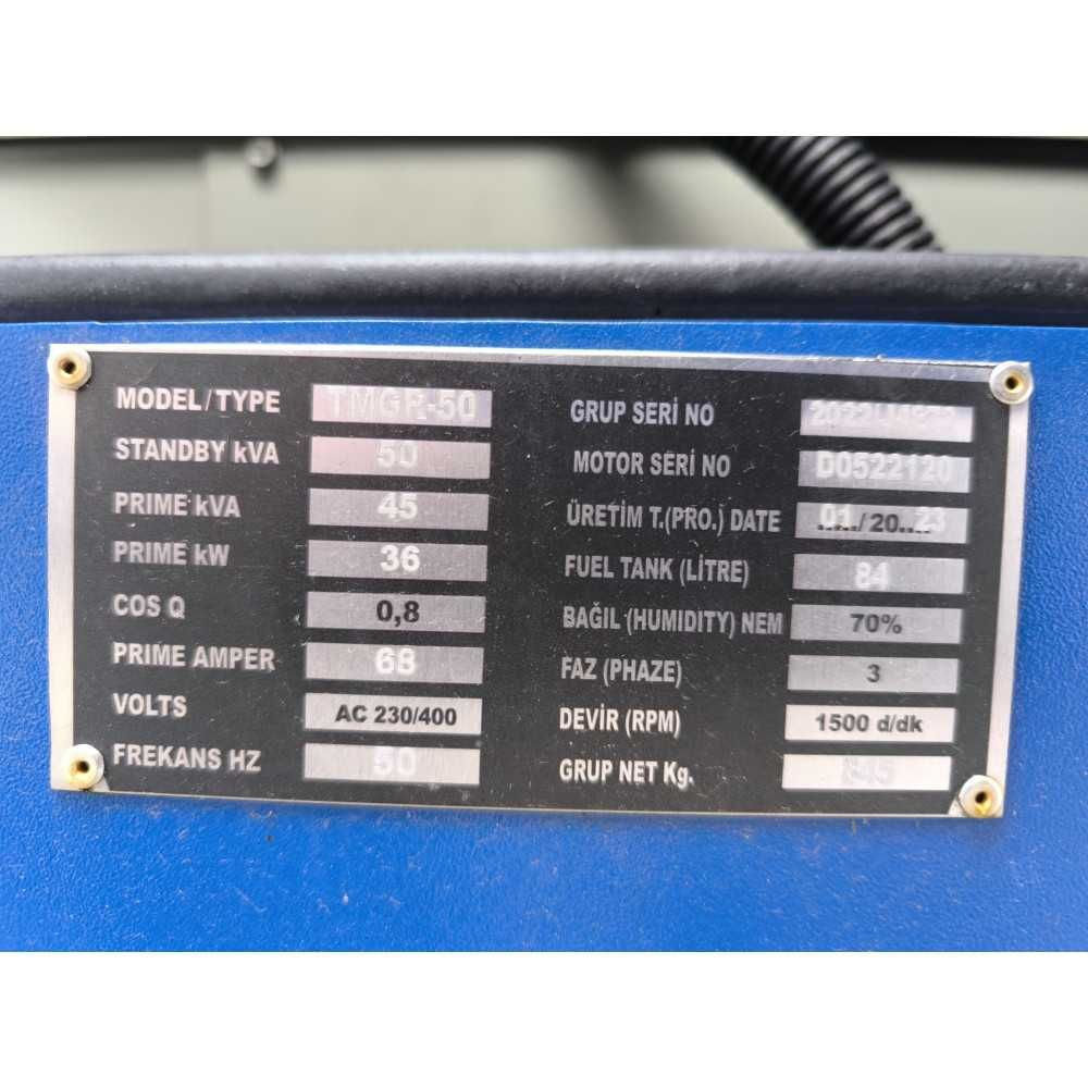 Дизельний генератор Generator TMGP 50 (кВА: 45/36,3) (170т грн)