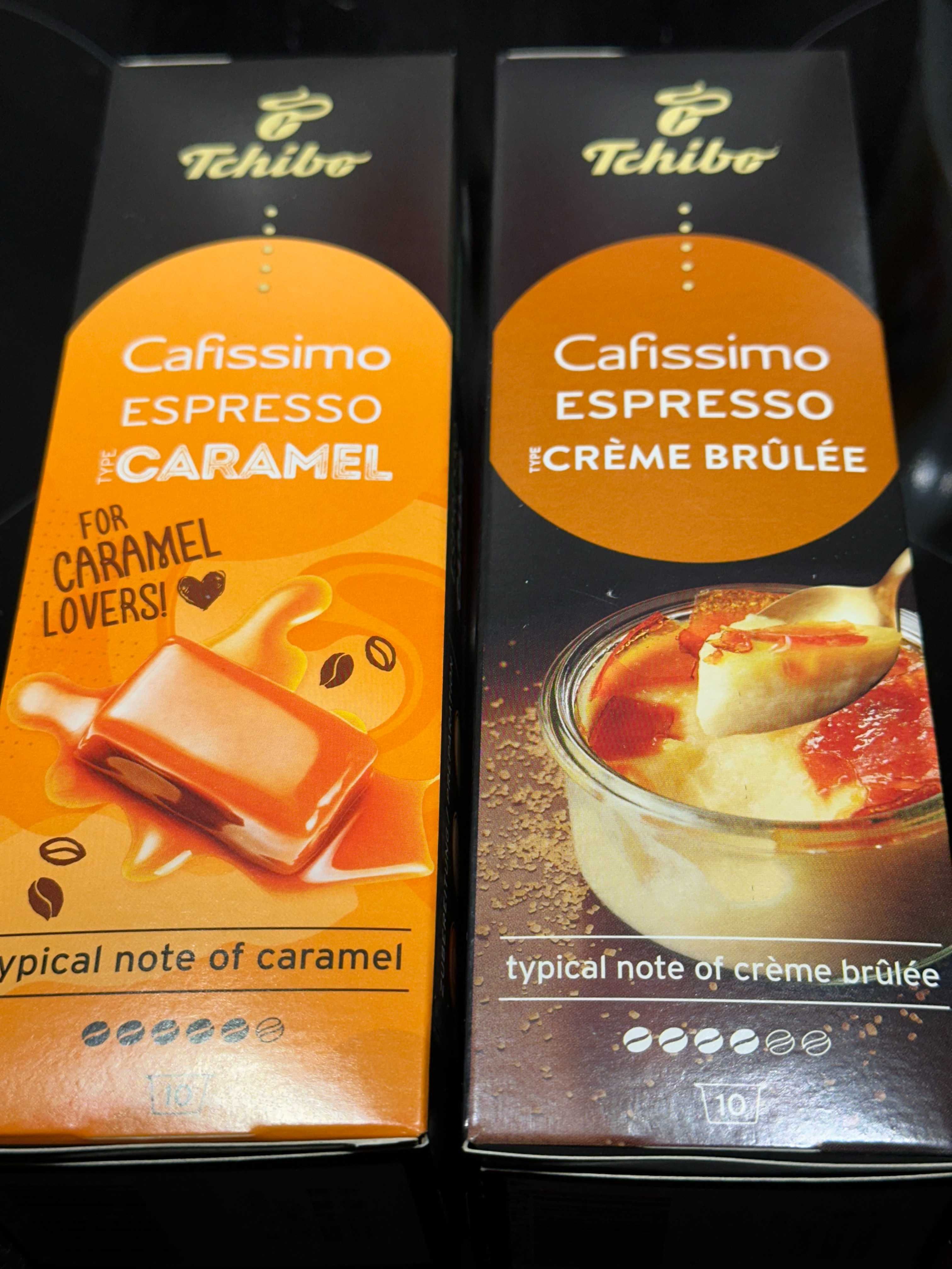 Kapsułki do ekspresu TCHIBO l Crème Brûlée & Caramel MIX 20sztuk