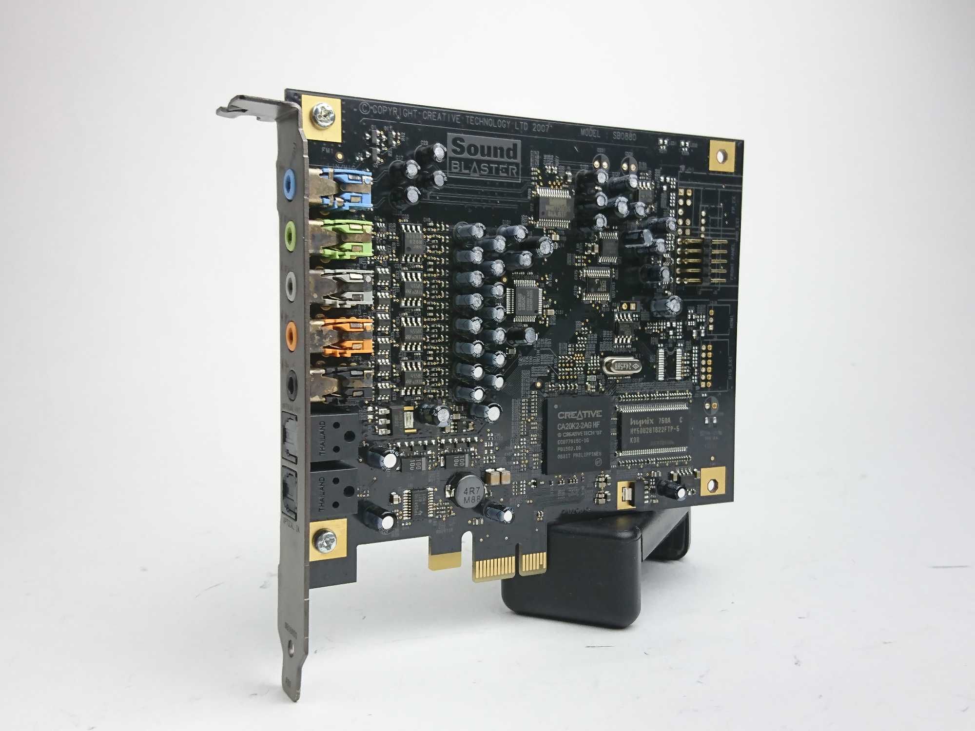 Creative SB X-Fi Titanium, PCI-E x1, 7.1, ASIO 2.0, 24/192, SB0880