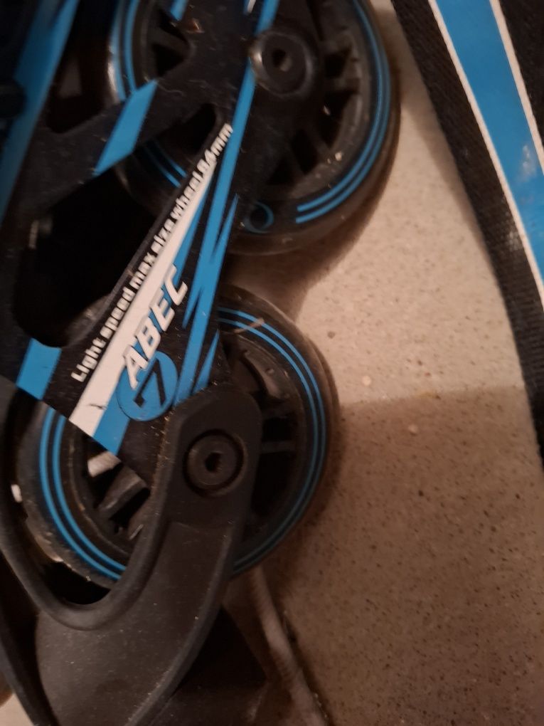Łyżworolki rolki rozmiar 42 abec 7