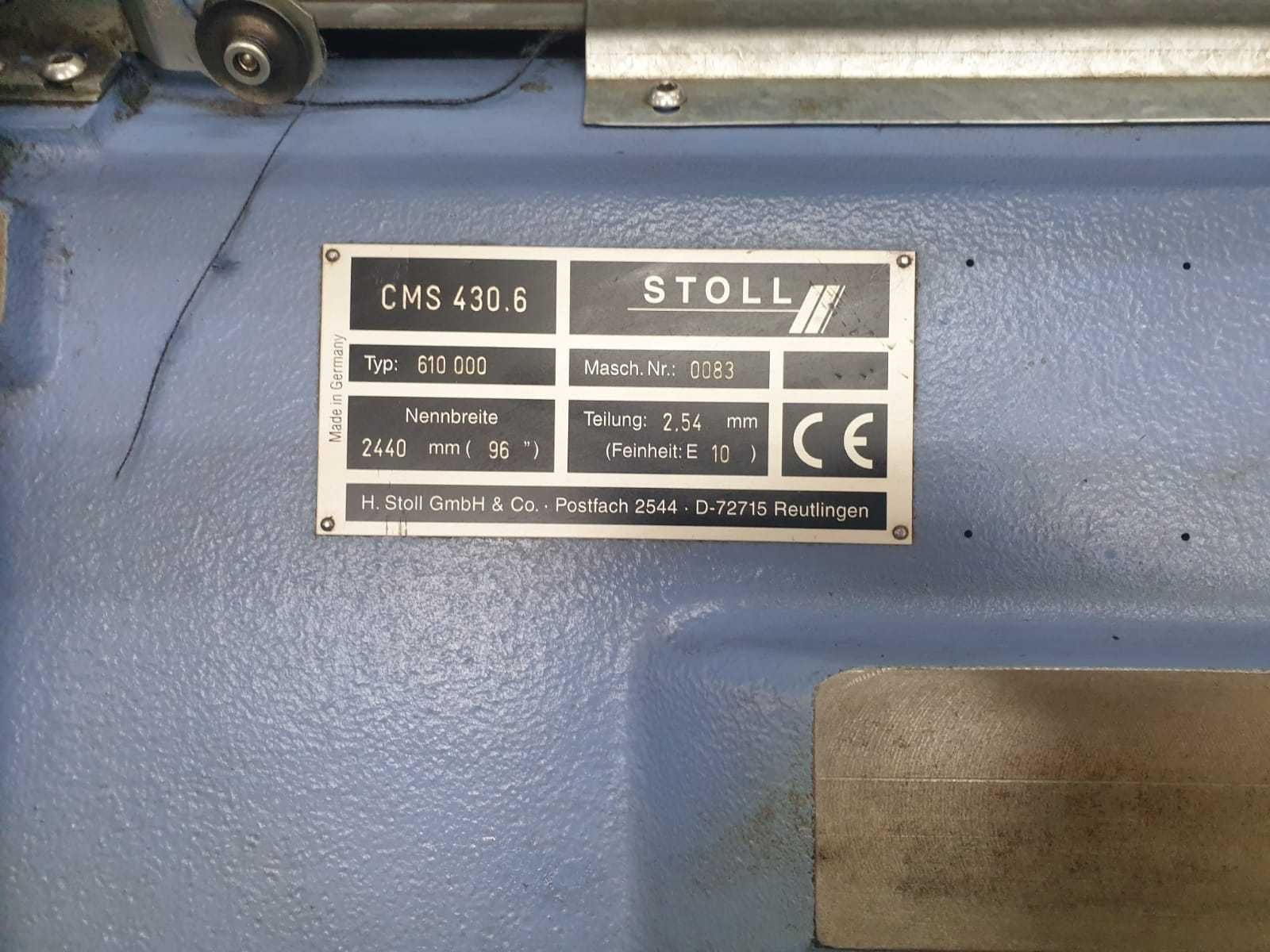 Maszyna dziewiarska STOLL CMS 430.6 gg10