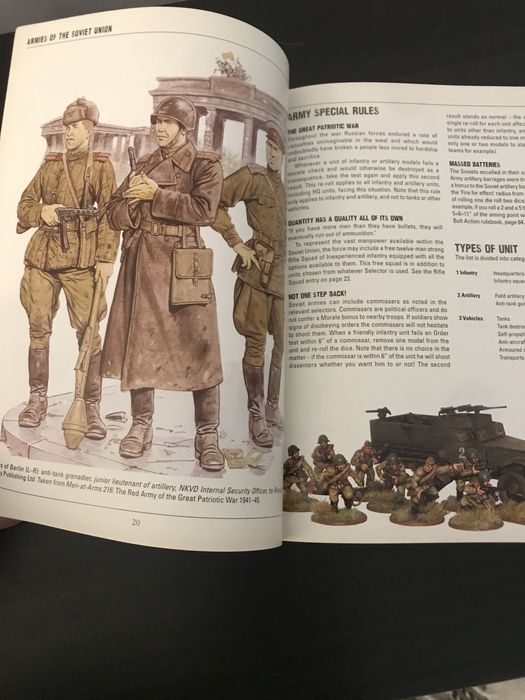 Wargames Bolt Action Soviet Union book livro