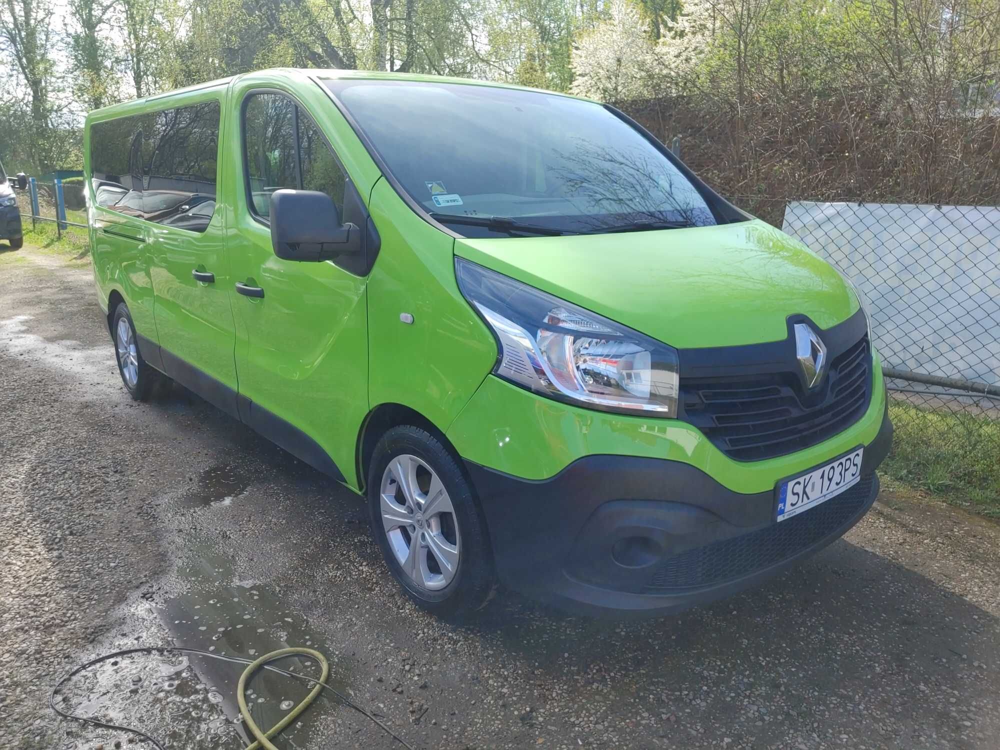 RENAULT TRAFIC 1.6 125 KM, 9 Miejsc, Super Stan, Klima, Piękny, BRUTTO
