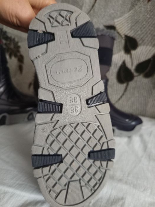 Гумові теплі чоботи Zetpol