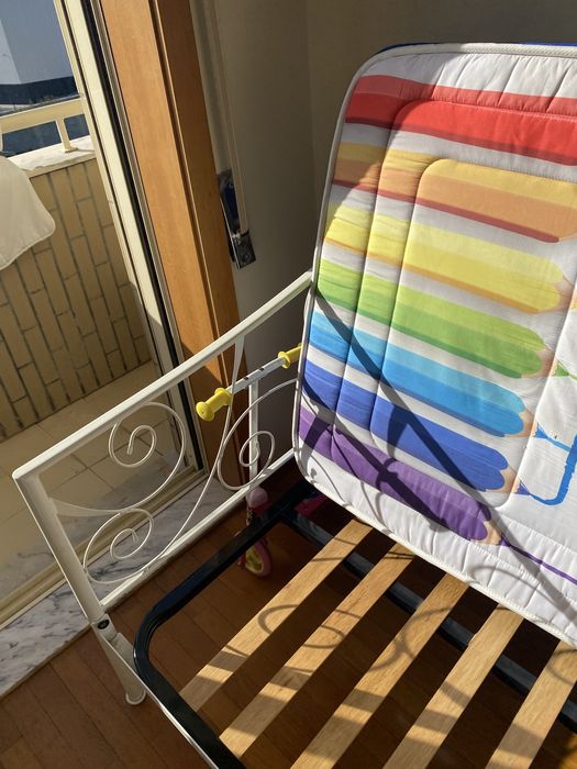 Cama de solteiro + colchão [ Oportunidade ]