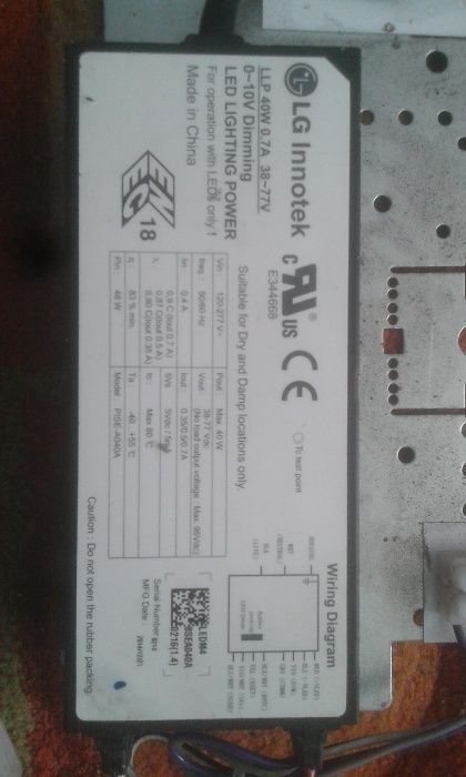 Oświetlenie led 32watt z hurtowni elektrycznej plus zasilacz